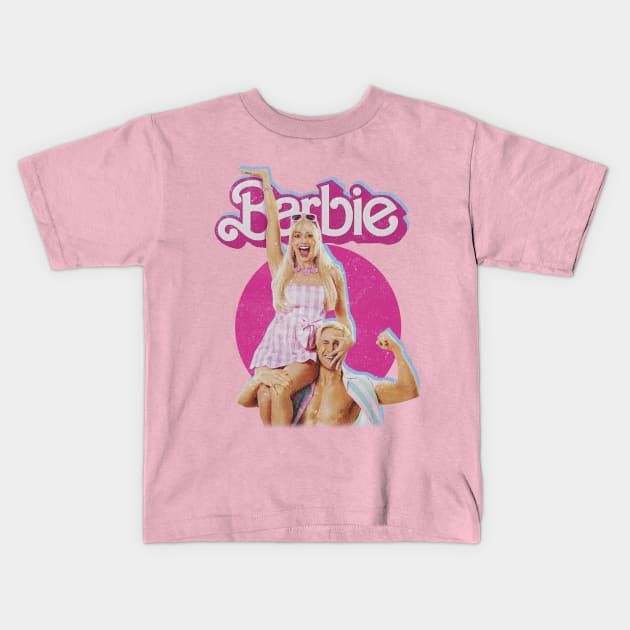 barbie - morgot robbie ryan gosling Kids T-Shirt by LegendDerry